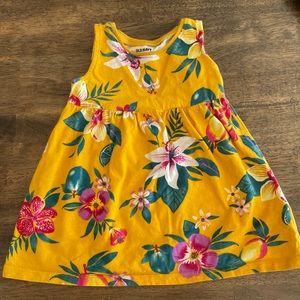 Old navy yellow dress